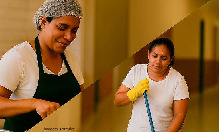 merendeira-faxineira